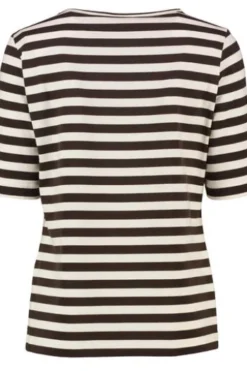 RABE Shirt schoko gestreift