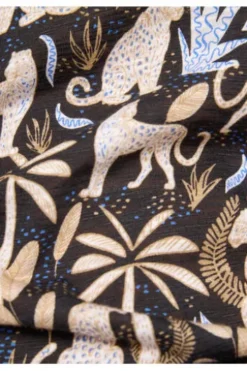 RABE Shirt schwarz gemustert