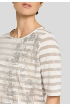 RABE Shirt sisal gestreift