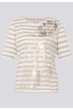 RABE Shirt sisal gestreift