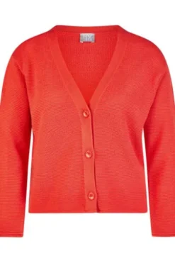 RABE Strickjacke koralle