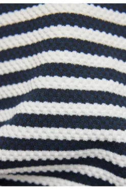 RABE Strickjacke pazifik gestreift