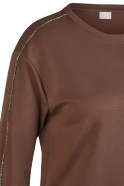 RABE Sweatshirt schoko 3/4-Arm