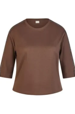 RABE Sweatshirt schoko 3/4-Arm