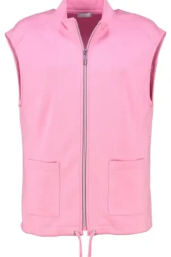 RABE Weste rosa in weicher Stretch-Qualität