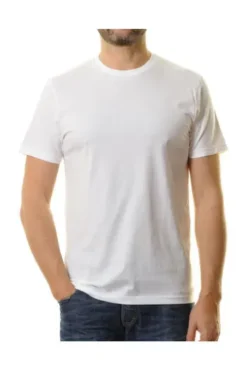 RAGMAN Doppelpack Rundhals-T-Shirt classic weiss Regular Fit