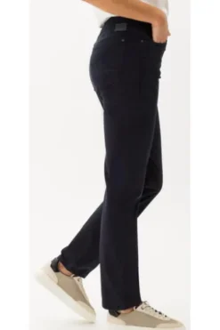 RAPHAELA BY BRAX Baumwoll-Hose Pamina marine Slim Fit
