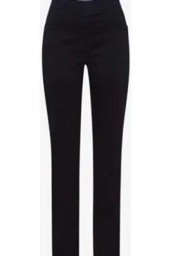 RAPHAELA BY BRAX Baumwoll-Hose Pamina marine Slim Fit