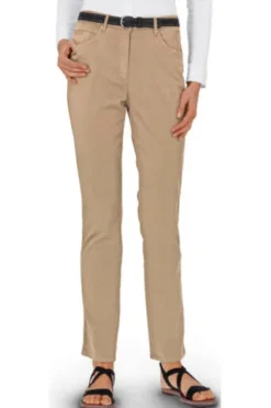 RAPHAELA BY BRAX Baumwoll-Hose Ina caramel Slim Fit in bequemer Stretch-Qualität