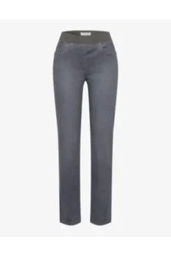 RAPHAELA BY BRAX Bequem-Jeans Pamina grau Slim Fit