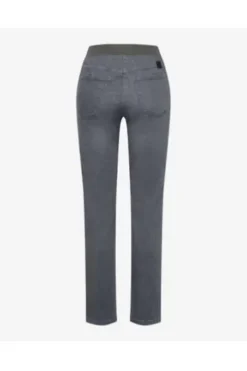 RAPHAELA BY BRAX Bequem-Jeans Pamina grau Slim Fit