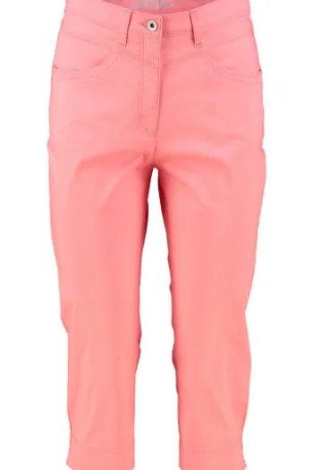 RAPHAELA BY BRAX Capri-Hose Laura Koralle in Super-Dynamic Baumwoll-Stretch