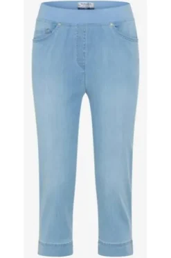 RAPHAELA BY BRAX Capri-Jeans Pamina hellblau Slim Fit
