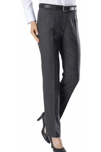 RAPHAELA BY BRAX Flanell Hose Silvia anthrazit