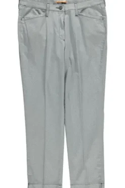 RAPHAELA BY BRAX 6/8-Hose Lorella navy gemustert Slim Fit im Minimal-Dessin