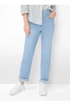 RAPHAELA BY BRAX Jeans Caren bleached light hellblau Comfort Fit