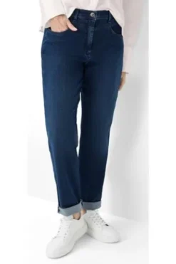 RAPHAELA BY BRAX Jeans Caren stoned lightly used hellblau Comfort Fit