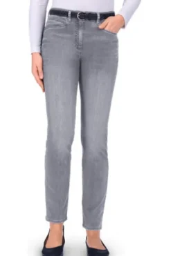 RAPHAELA BY BRAX Jeans Luca grau Slim Fit in Super-Dynamic-Stretch Qualität