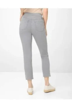 RAPHAELA BY BRAX 6/8 Jeans Pamina grau Slim Fit