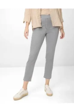 RAPHAELA BY BRAX 6/8 Jeans Pamina grau Slim Fit