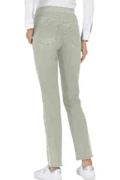 RAPHAELA BY BRAX Jeans Pamina mint Slim Fit in Schlupfform mit Reißverschlussoptik