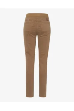 RAPHAELA BY BRAX Jeans Pamina sand Slim Fit in Schlupfform mit Reißverschlussoptik