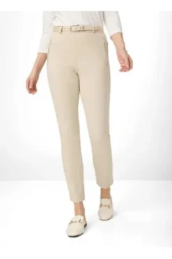 RAPHAELA BY BRAX Jersey-Hose Lillyth Beige Slim Fit