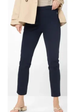 RAPHAELA BY BRAX Jersey-Hose Lillyth Marine Slim Fit