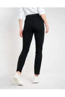 RAPHAELA BY BRAX Jersey-Hose Lillyth schwarz Slim Fit