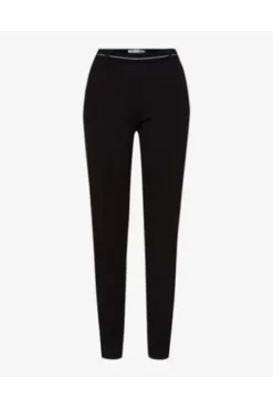 RAPHAELA BY BRAX Jersey-Hose Lillyth schwarz Slim Fit