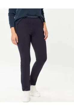RAPHAELA BY BRAX Jersey-Hose Lillyth marine Slim Fit