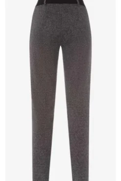 RAPHAELA BY BRAX Jersey-Hose Lillyth anthrazit gemustert Slim Fit