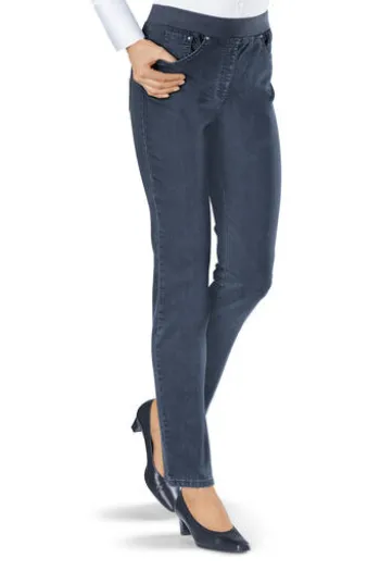 RAPHAELA BY BRAX Thermo-Jeans Pamina jeansblau Slim Fit