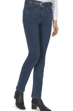 RAPHAELA BY BRAX Thermo-Jeans Laura jeansblau in bequemer Denim-Qualität