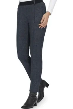 RAPHAELA BY BRAX Thermo-Jersey-Hose Lillyth marine Slim Fit für optimale Wärmehaltung