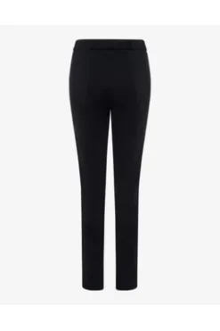 RAPHAELA BY BRAX Thermo-Jersey-Hose Lillyth schwarz mit warmer Fleece-Innenseite