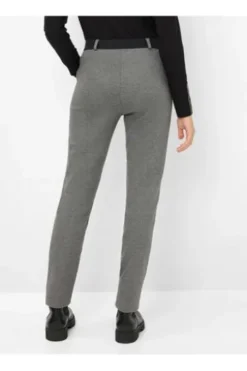 RAPHAELA BY BRAX Thermo-Jerseyhose Lillyth grey Slim Fit