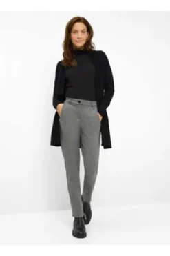 RAPHAELA BY BRAX Thermo-Jerseyhose Lillyth grey Slim Fit