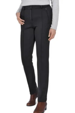 RAPHAELA BY BRAX Thermo-Jersey-Hose Lillyth marine Slim Fit mit warmer Fleece-Innenseite