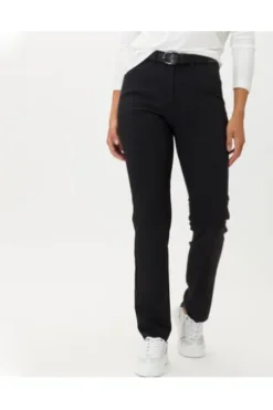 RAPHAELA BY BRAX Tuch-Hose Pauline schwarz Slim Fit