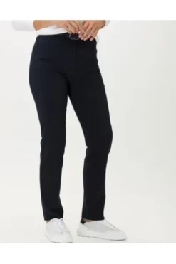 RAPHAELA BY BRAX Tuch-Hose Pauline marine Slim Fit