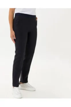 RAPHAELA BY BRAX Winter-Baumwoll-Hose Pamina marine Slim Fit
