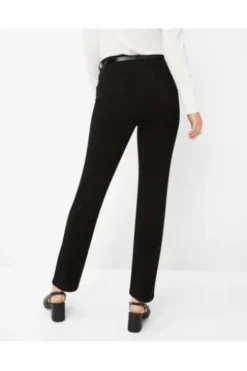 RAPHAELA BY BRAX Winter-Baumwoll-Hose Laura schwarz Slim Fit