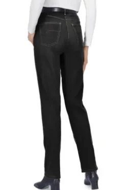 RAPHAELA BY BRAX Winter-Baumwoll-Hose Laura schwarz Slim Fit