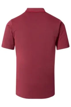 REDMOND Jersey Polo Shirt rot Regular Fit