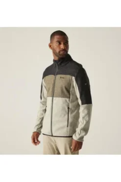 REGATTA Fleece Jacke Elram beige/braun