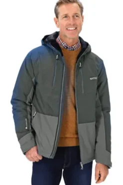 REGATTA Jacke Highton blau wasserdicht und atmungsaktiv