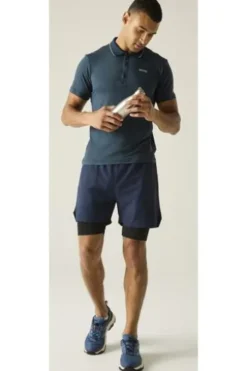 REGATTA Polo-Shirt Maverik night sky