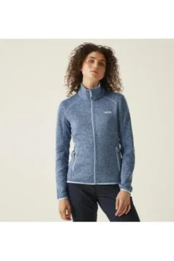 REGATTA Strickfleece-Jacke Newhill Hellblau