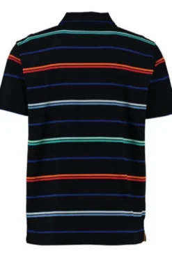 SAILING COMP Polo-Shirt marine gestreift